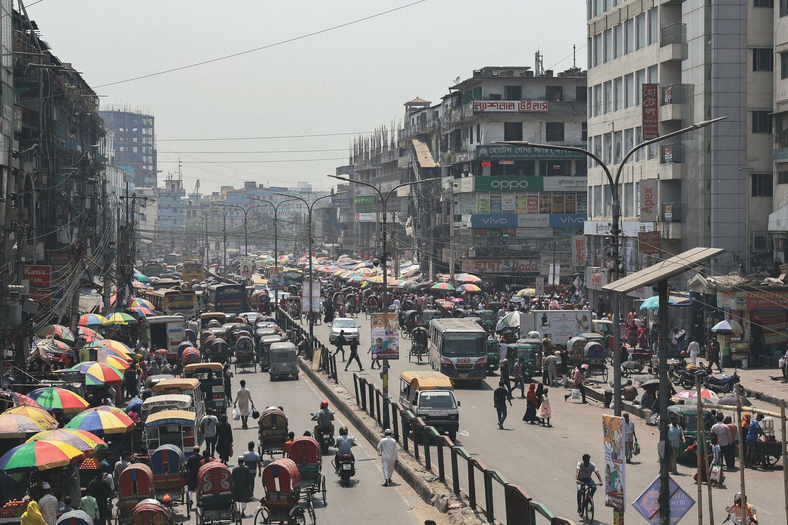 dhaka bangladesh city street — financial news