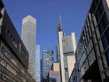 european central bank building — financial news