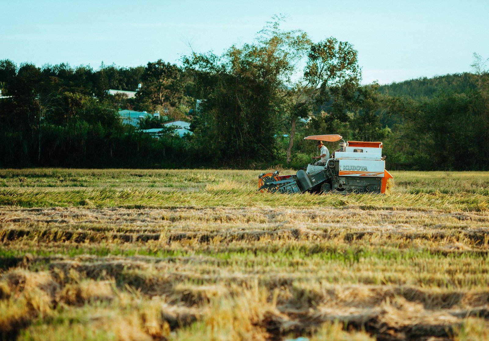 farm field harvest tractor — financial news