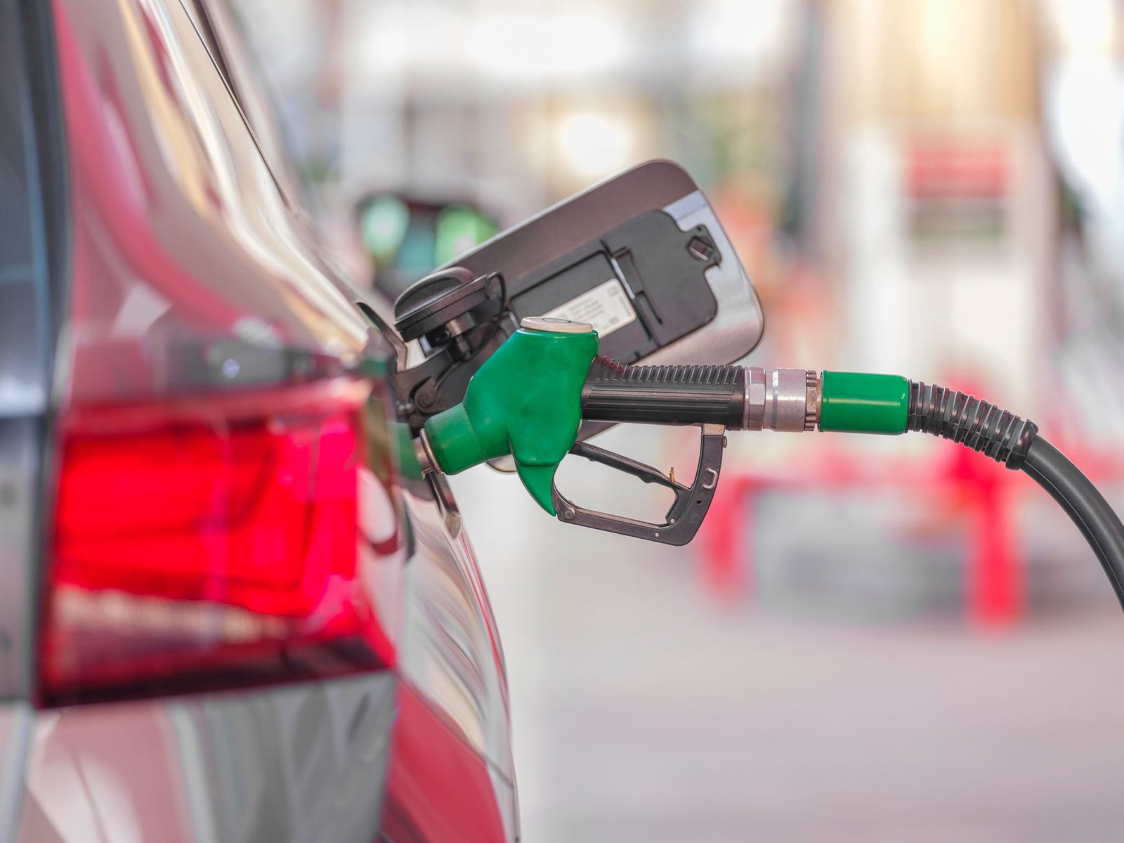gas station fuel pump — financial news