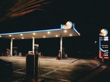 gas station pump prices — financial news