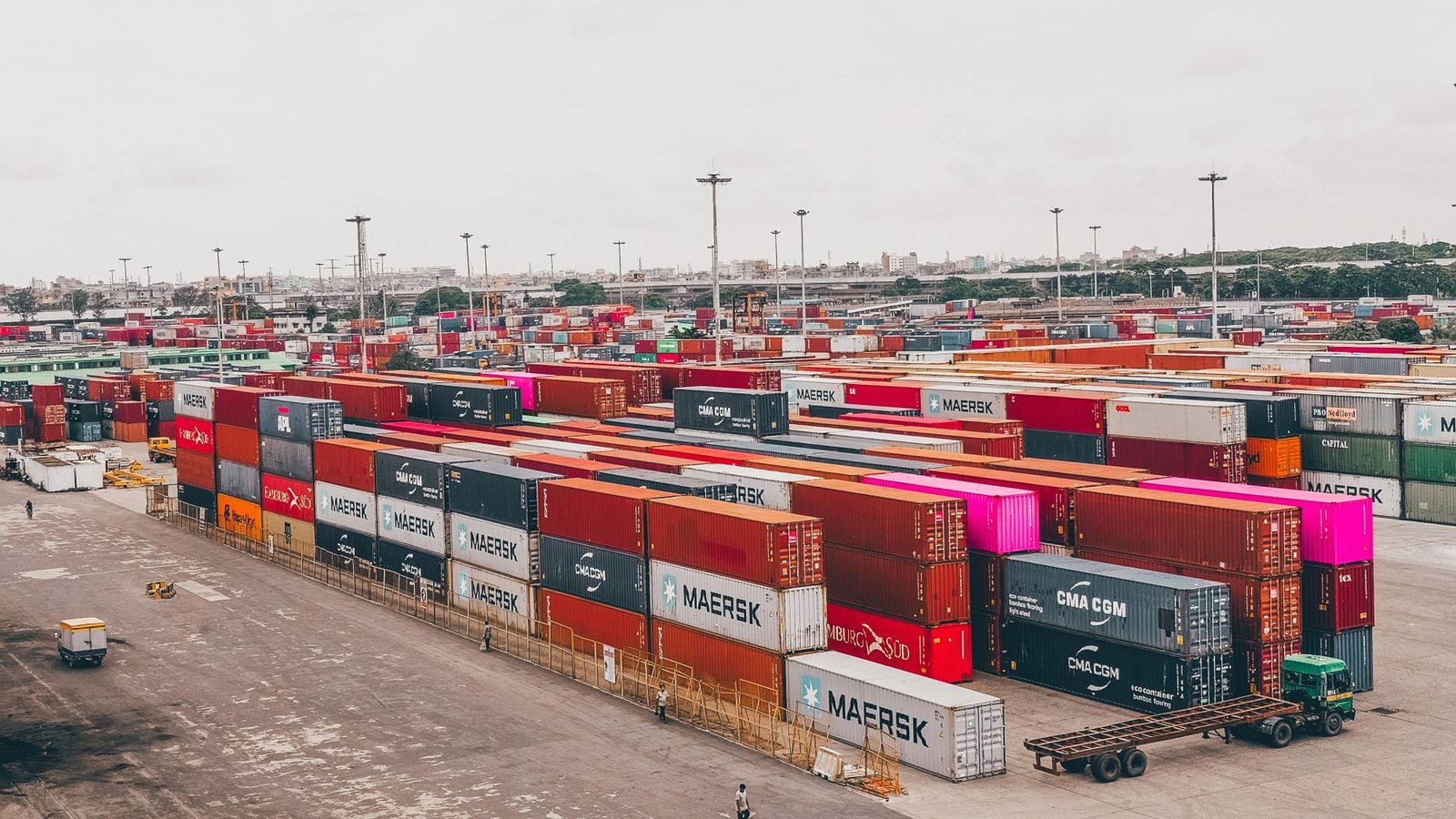 global shipping containers port — financial news