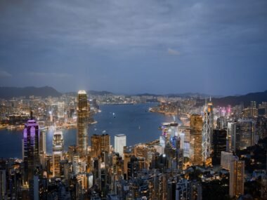 hong kong financial district skyline — financial news