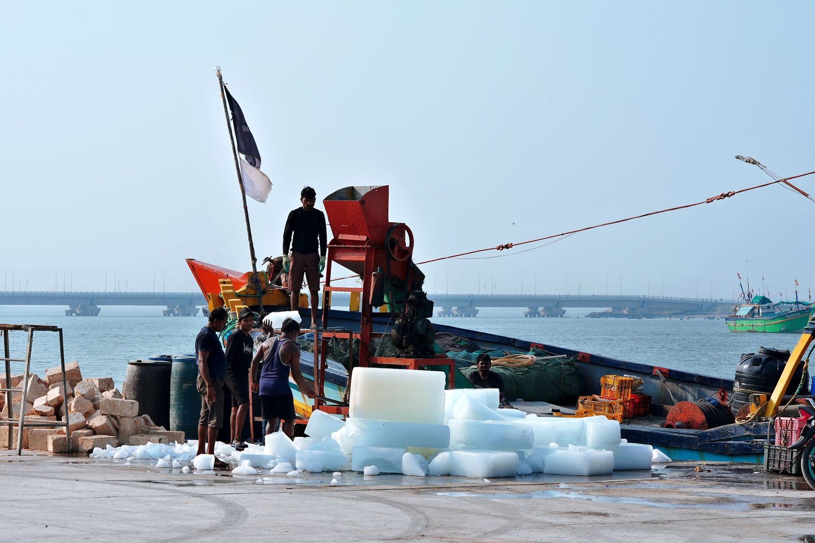 india fishing port boats — financial news