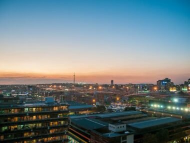 johannesburg city skyline — financial news