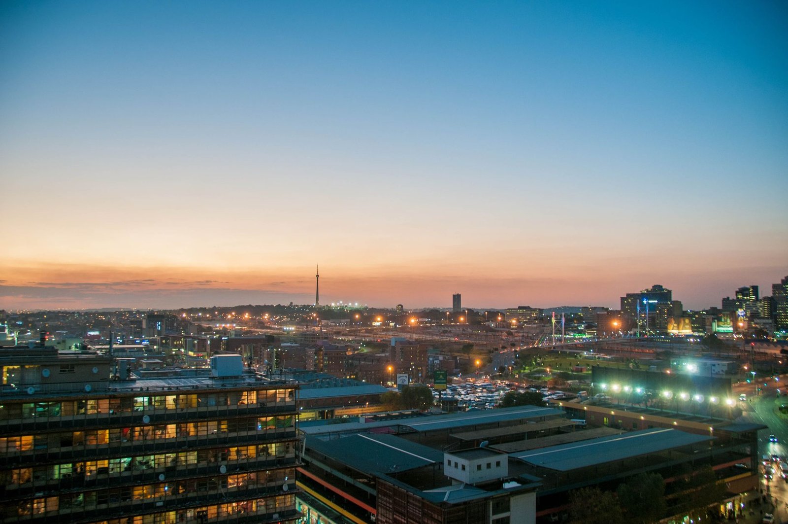 johannesburg city skyline — financial news