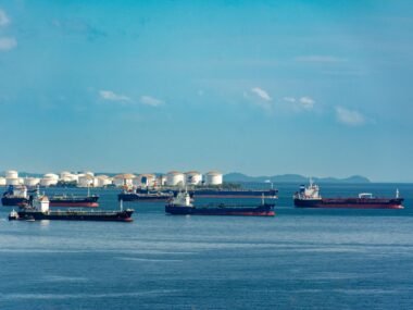 oil barrels cargo ship — financial news