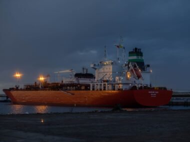 oil tanker ship — financial news