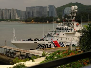 philippine coast guard vessel — financial news