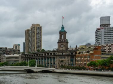 shanghai stock exchange building — financial news