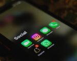 smartphone app screen — financial news