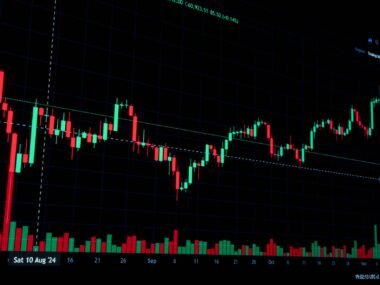 stock exchange trading floor — financial news