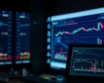stock exchange trading floor — financial news