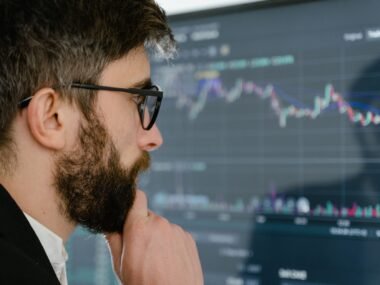 stock market screens — financial news