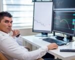 stock market screens — financial news