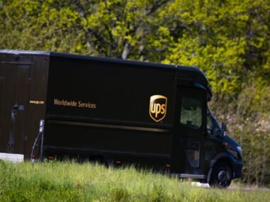 ups delivery truck — financial news