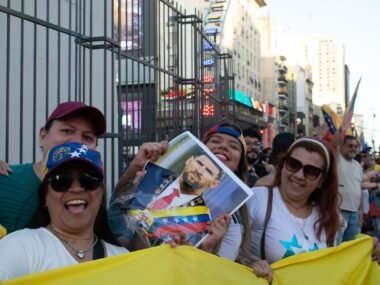 venezuela caracas street protest — financial news