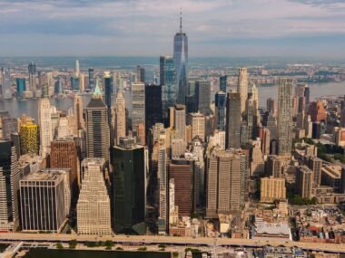 world financial district skyline — financial news