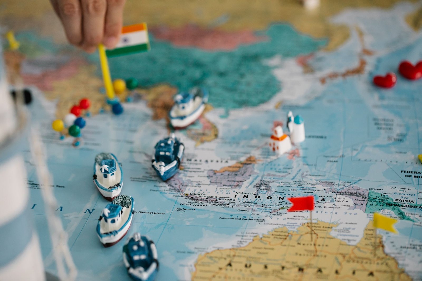 world map economic flags — financial news