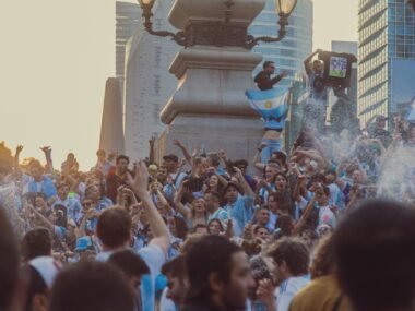 world population crowd city street — financial news