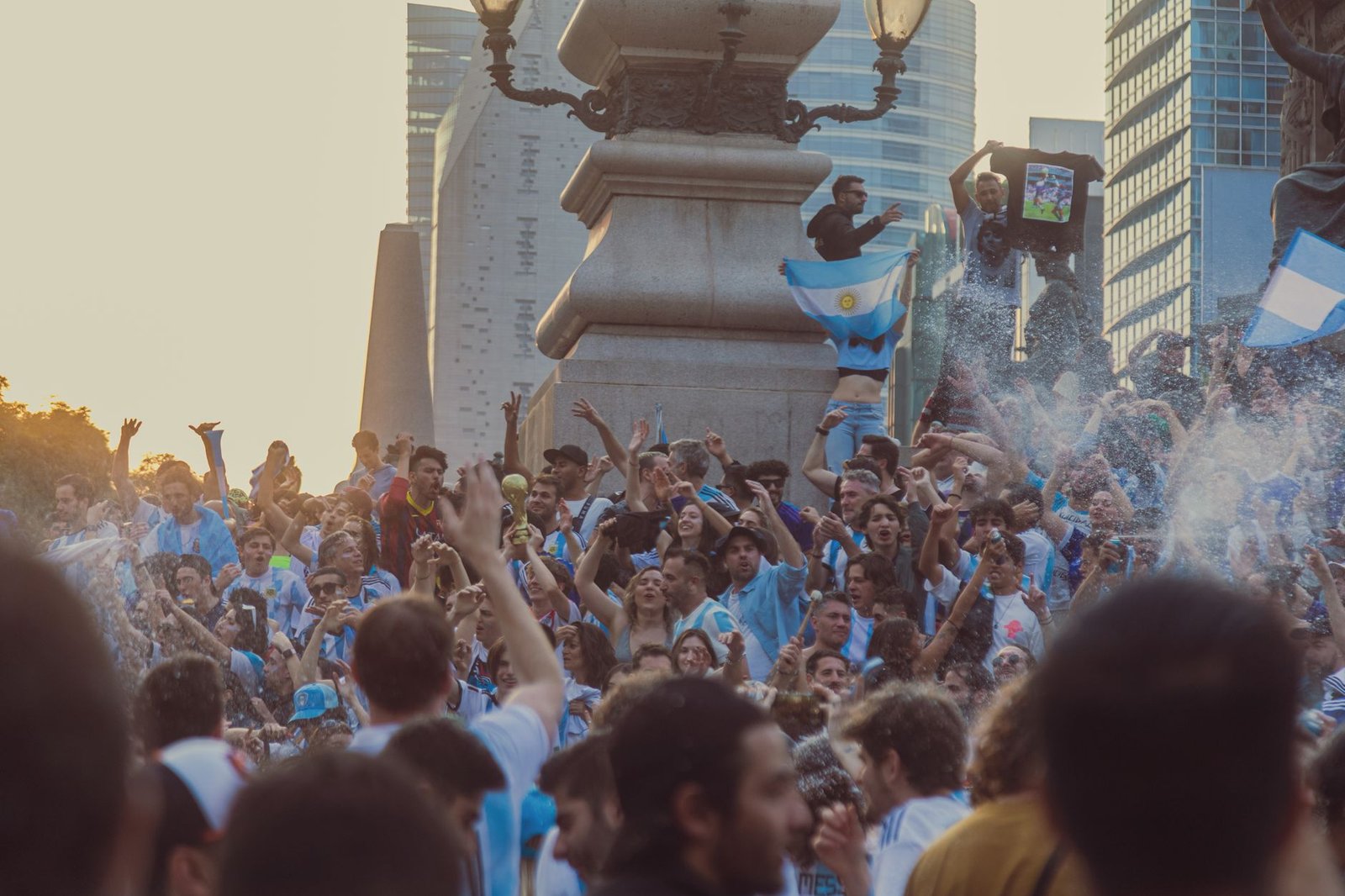 world population crowd city street — financial news