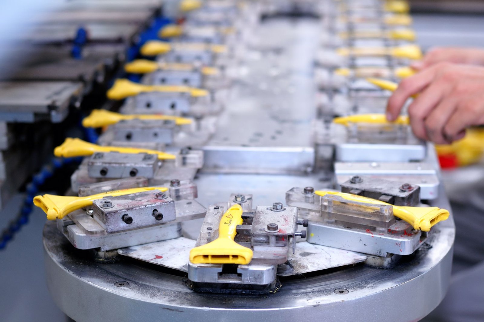 electric vehicle factory assembly line — financial news