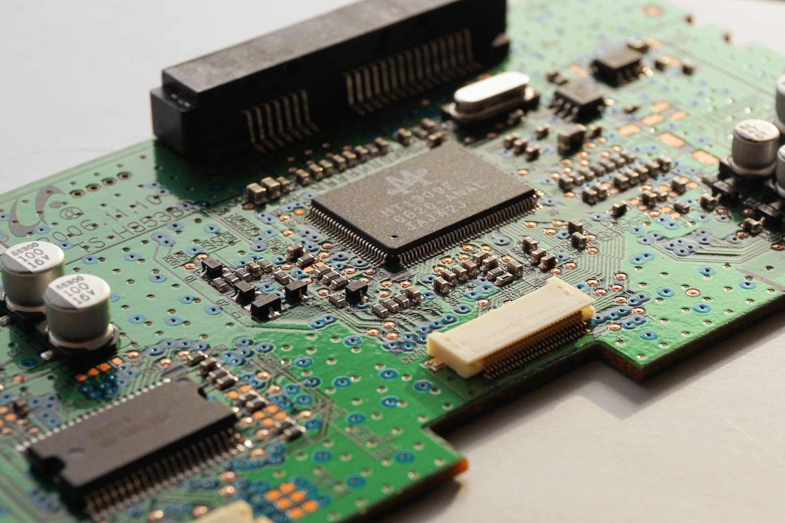 semiconductor chip close up — financial news