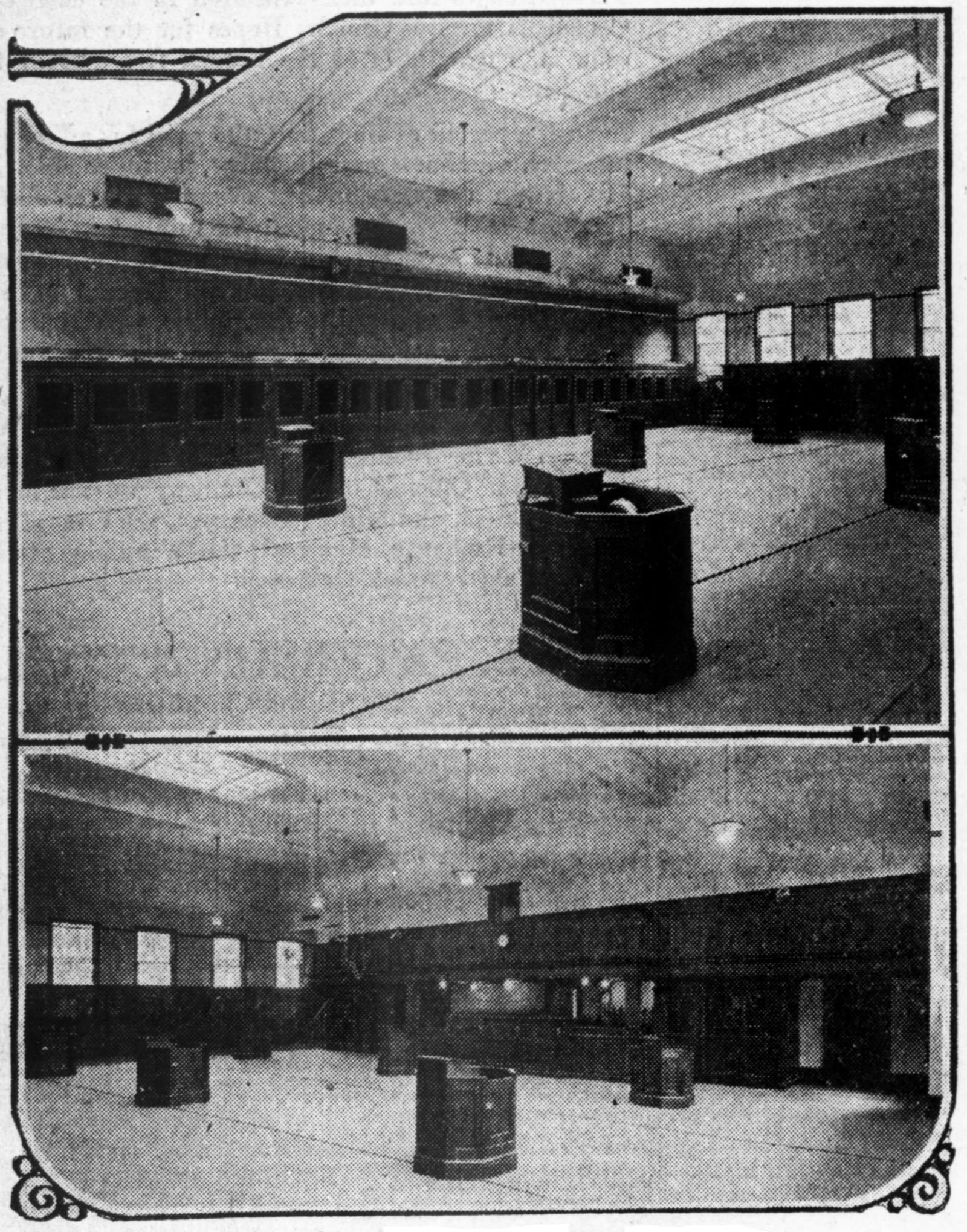 stock exchange trading floor — financial news