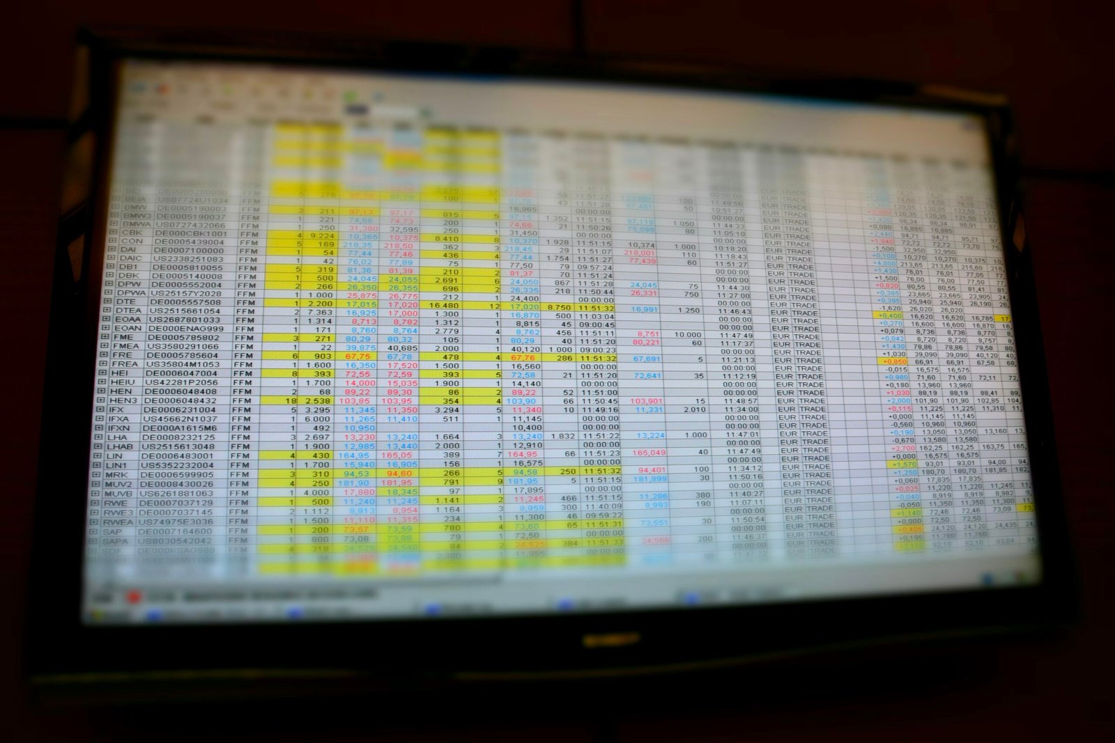 stock exchange trading floor — financial news