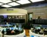 stock exchange trading floor — financial news