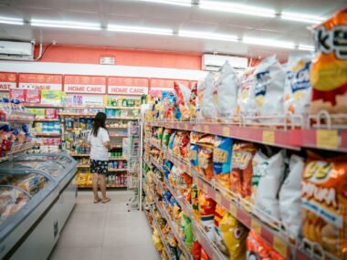thailand supermarket shelves — financial news