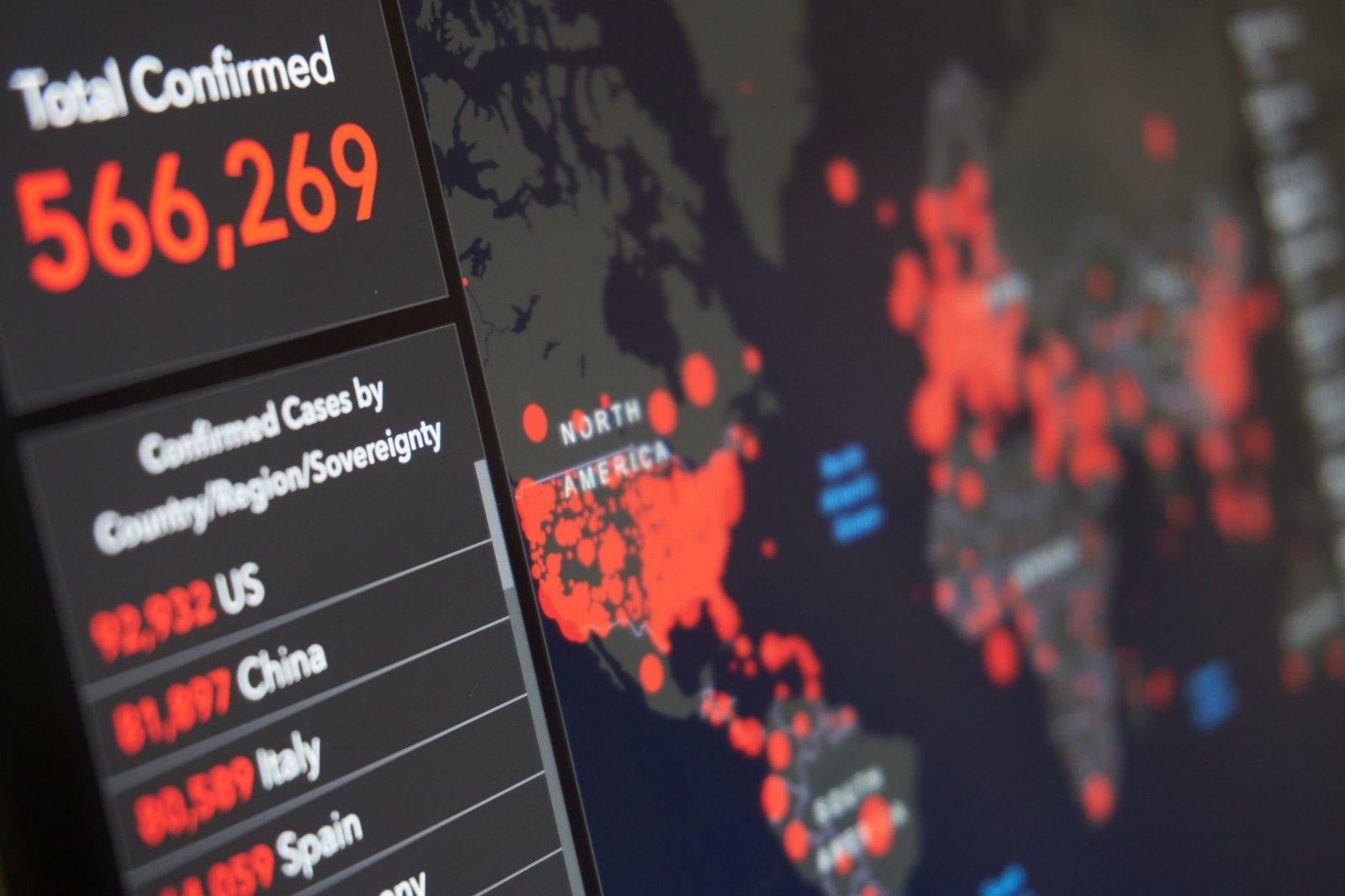 world map financial data — financial news